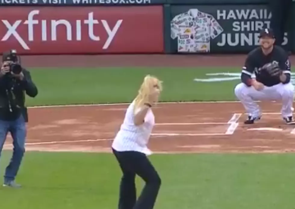 WATCH: The Most God Awful Worst First Pitch Ever
