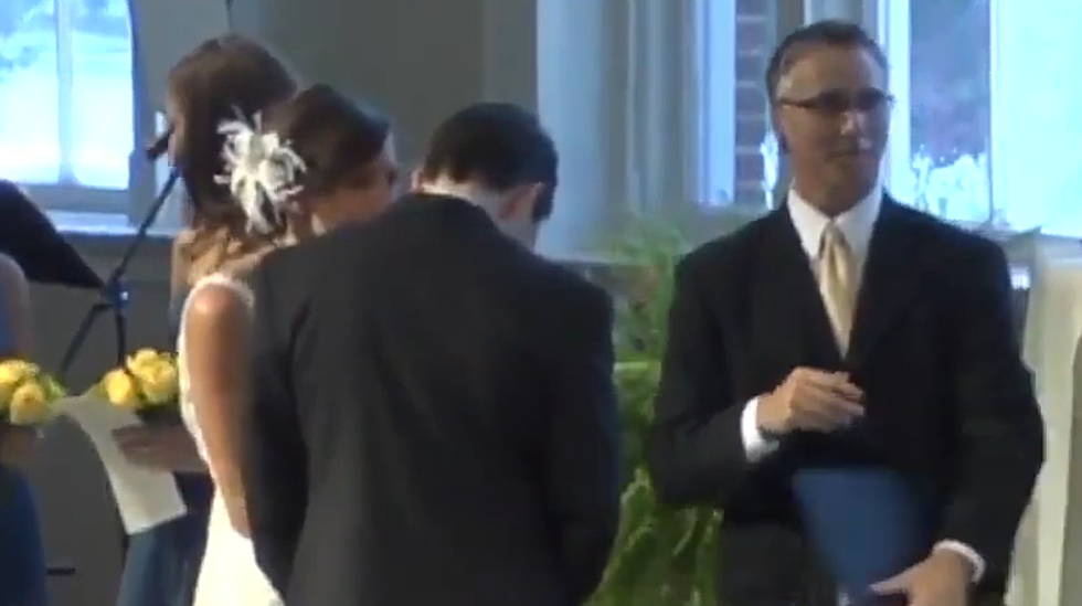 Bride Shares Embarrassing Confession At Altar [VIDEO]
