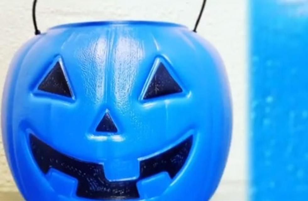What Does A Blue Halloween Candy Bucket Mean?