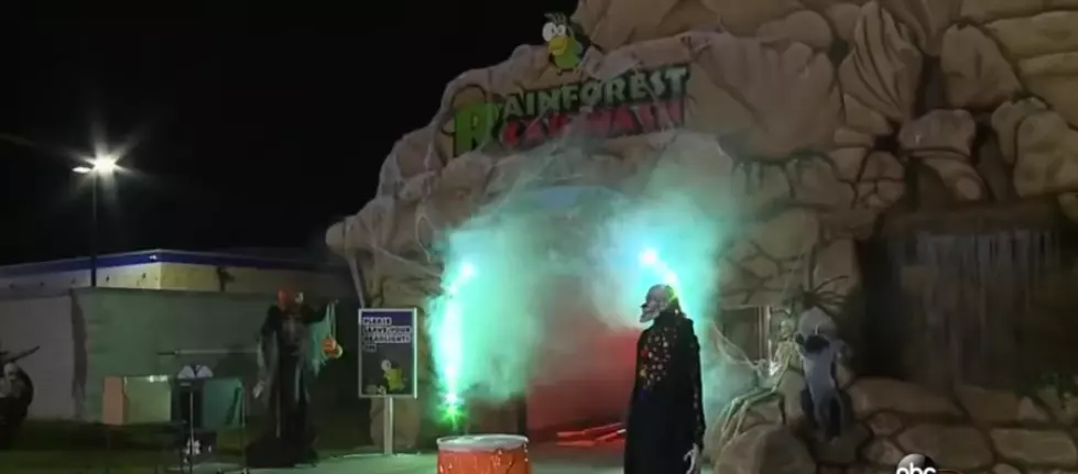 Check Out This “Haunted” Car Wash