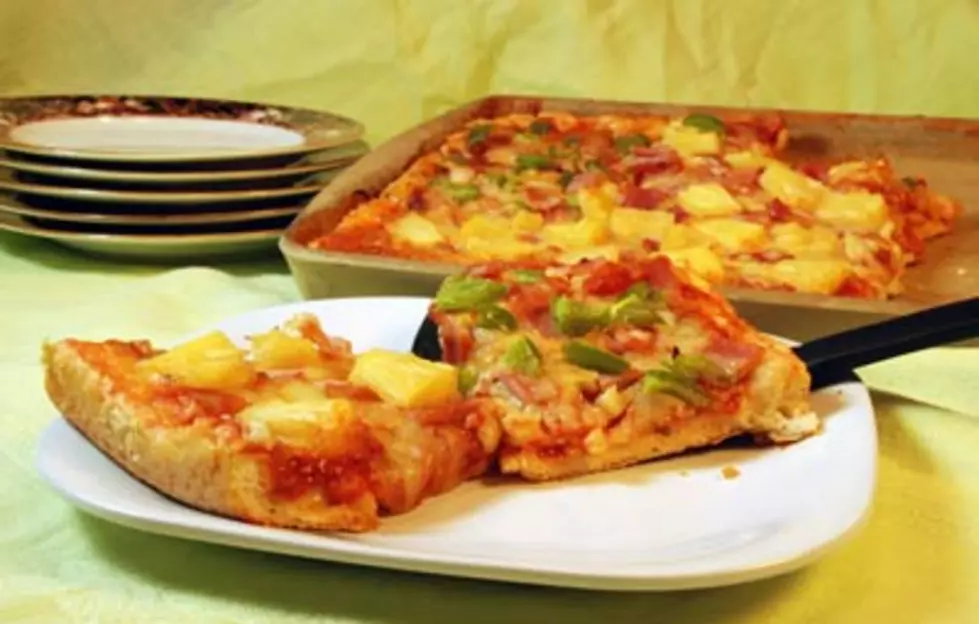 Easy Hawaiian Deep Dish Pizza