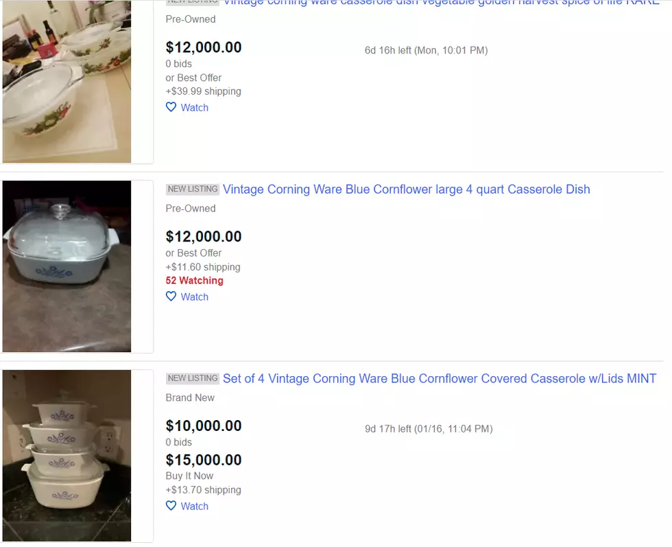 Your Corning Dishes Could Be Worth Up To $10,000