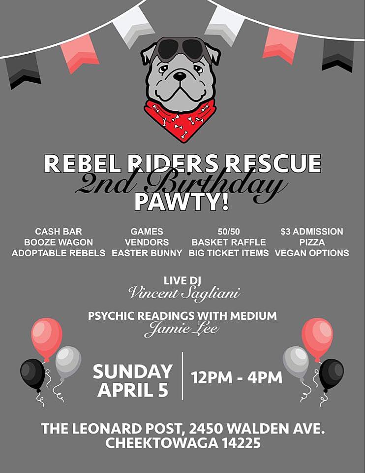 Rebel Riders Rescue Is Throwing A Party And They Want You To Come