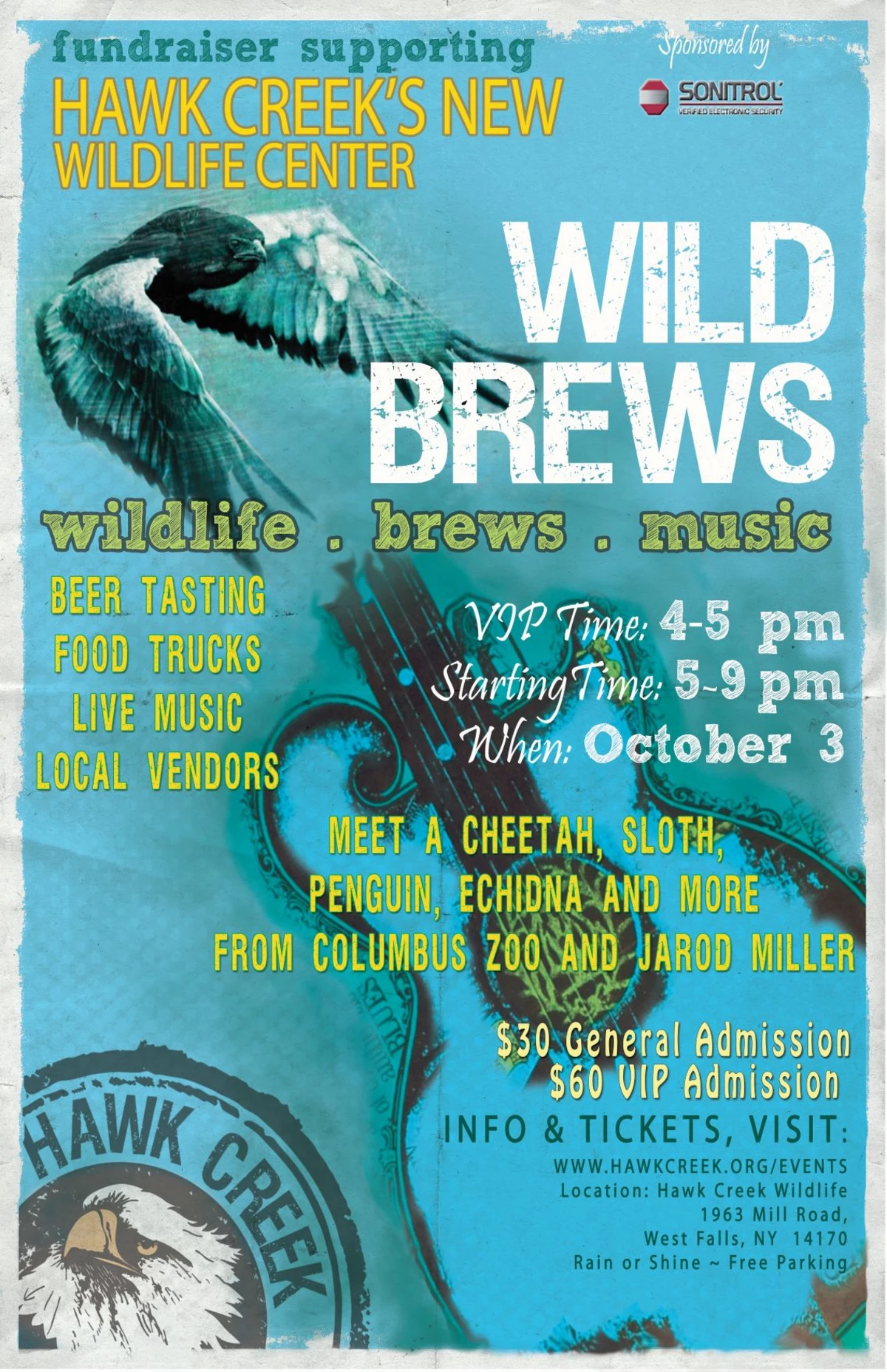 WILD BREWS – Hawk Creek Wildlife Center