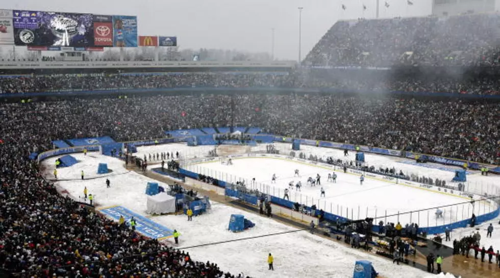 The first NHL Winter Classic was held in Buffalo, Jan. 1, 2008