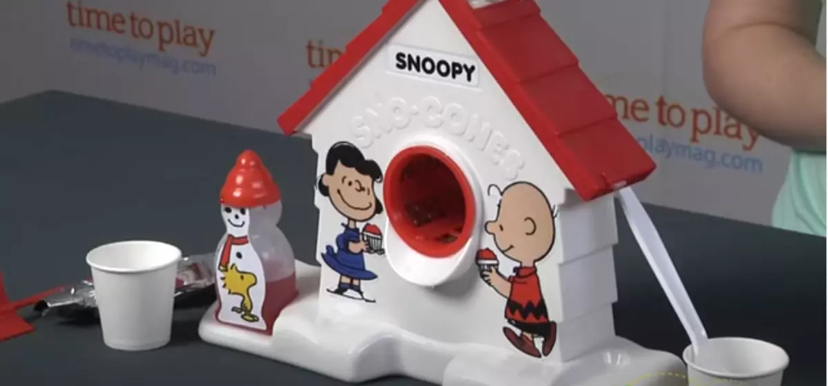 Remember The Snoopy Sno Cone Machine