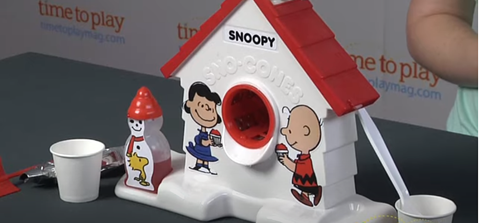 Remember The Snoopy Sno-Cone Machine?