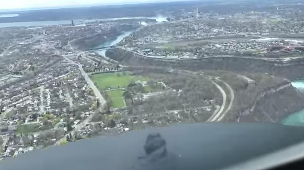 Watch Yesterday’s Flyover From Inside The Plane Looking Down on Buffalo [VIDEO]