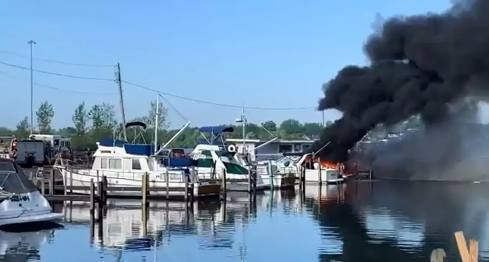 VIDEO: If You Heard A Boom, It Caused A Boat Fire in Buffalo
