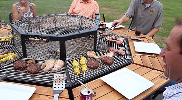 VIDEO: This Grill Would Be So Cool To Sit Around With The Family