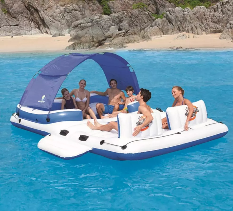 This Sweet Amazon Find Is An Inflatable &#8220;Island&#8221; That Is Perfect For This Summer