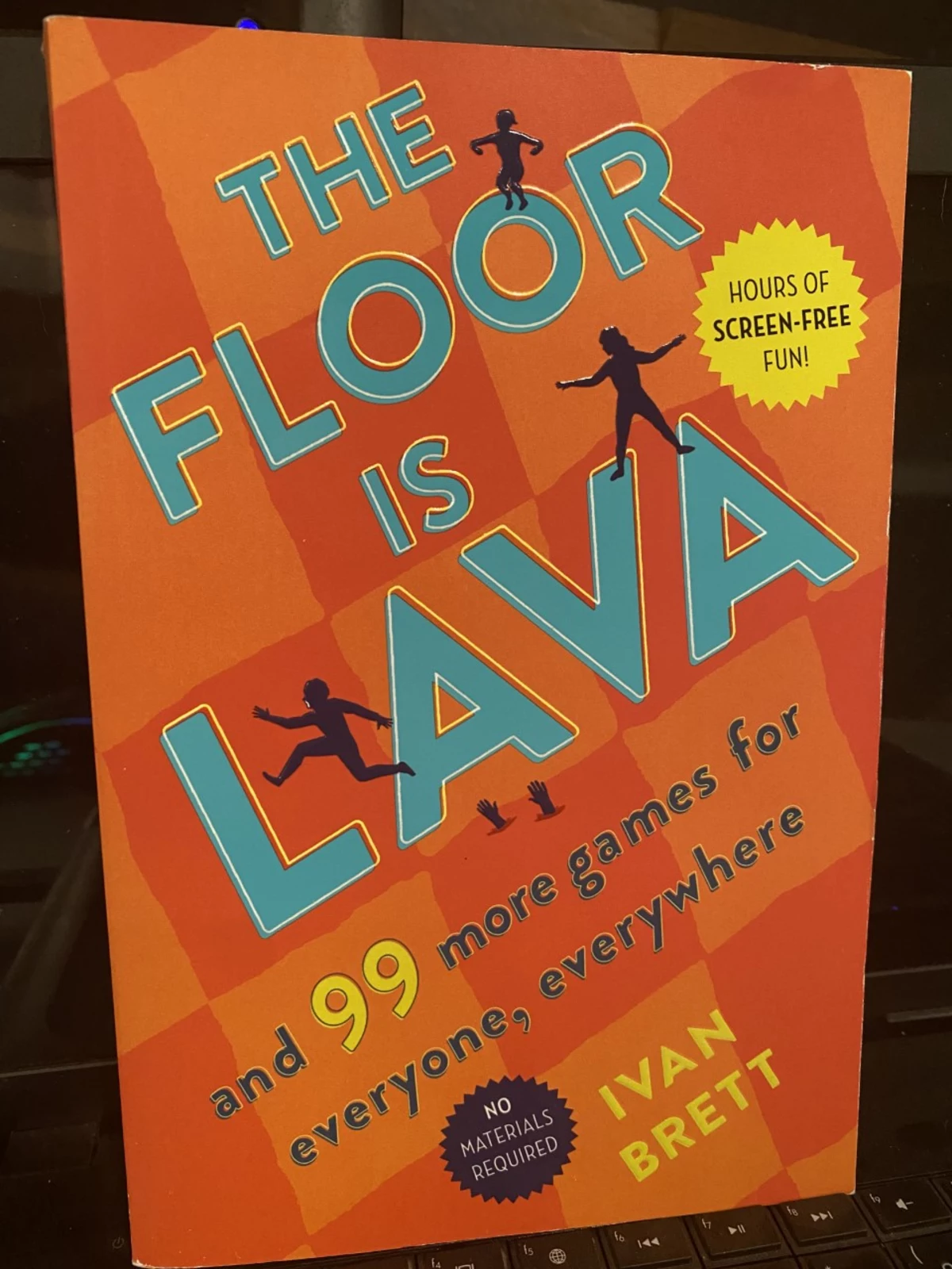 Ivan Brett Collection 2 Books Set Bored? Games!, Floor is Lava Paperback