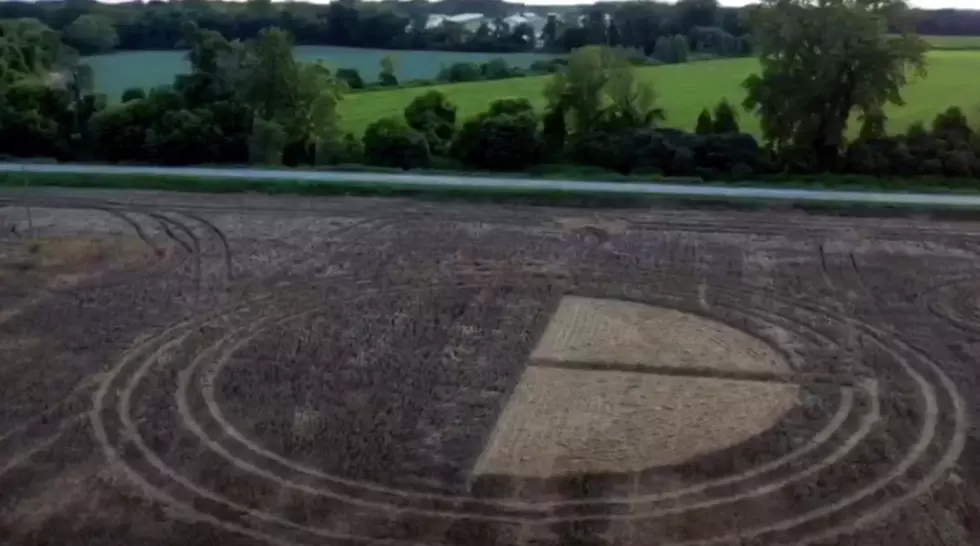 Mysterious Crop Circle Appears in Genesee County