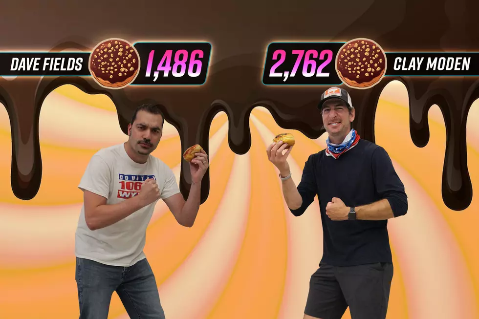 Help Clay Keep His Lead in the Great Cheesecake Donut Challenge for ECMC