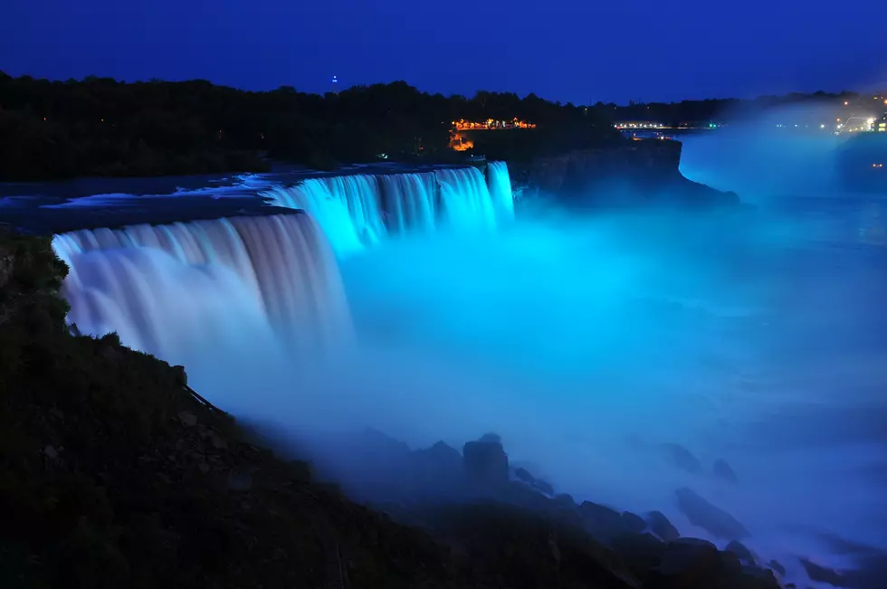 Niagara Falls Will Be Turned Blue Friday Night