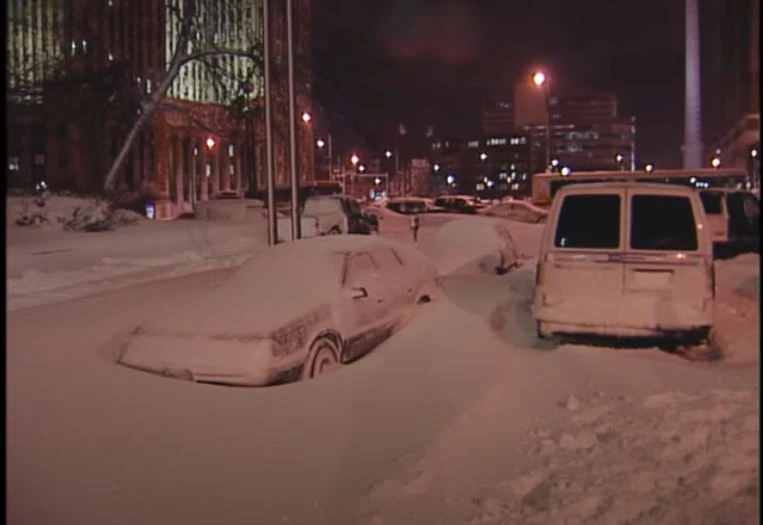 20 Years Ago Today This Huge Buffalo Snowstorm Stranded Vehicles [VIDEO]