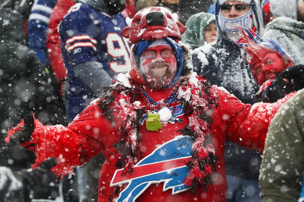 Bills Fan Carves Incredible Snow Sculpture