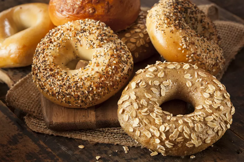 Niagara Falls Has Bills' Colored Bagels For The Game Sunday