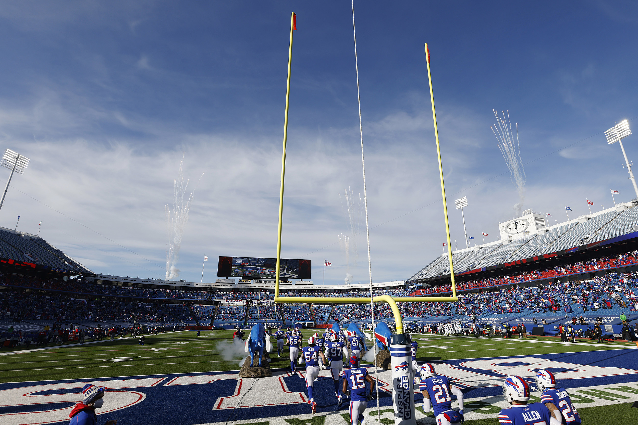 Bills Store at Highmark Stadium prepares for a busy weekend