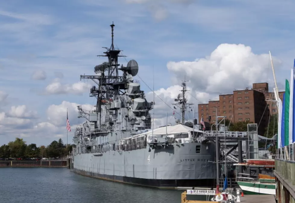 Ship at Buffalo Naval Park Is Feet Away From Being Underwater [VIDEO]
