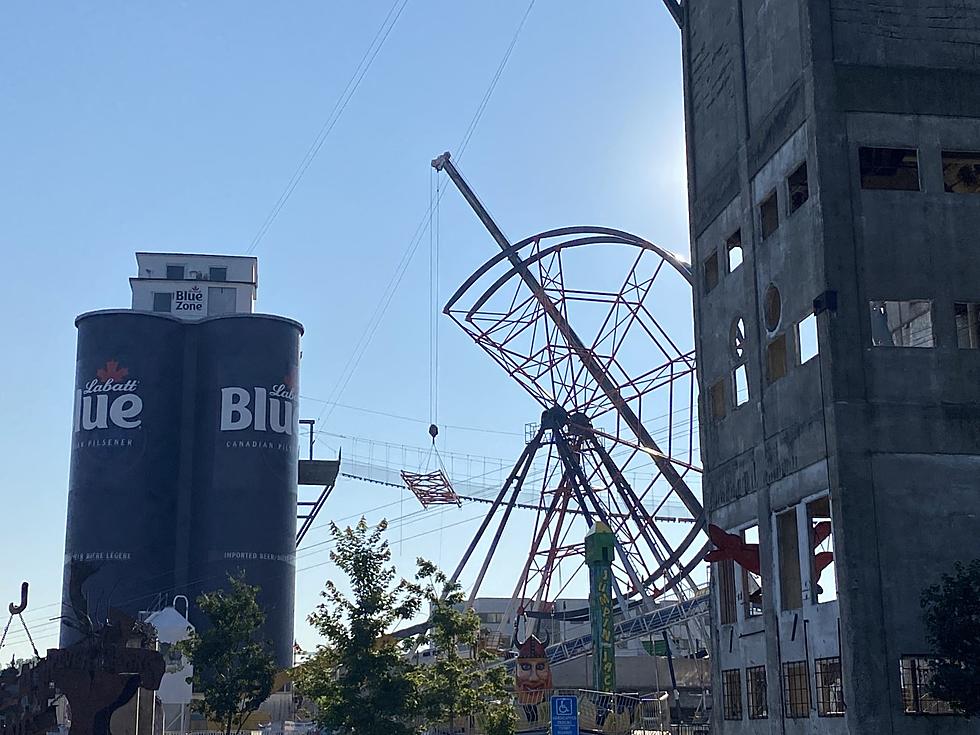 Construction Has Begun - Ferris Wheel Rides At Riverworks Coming 