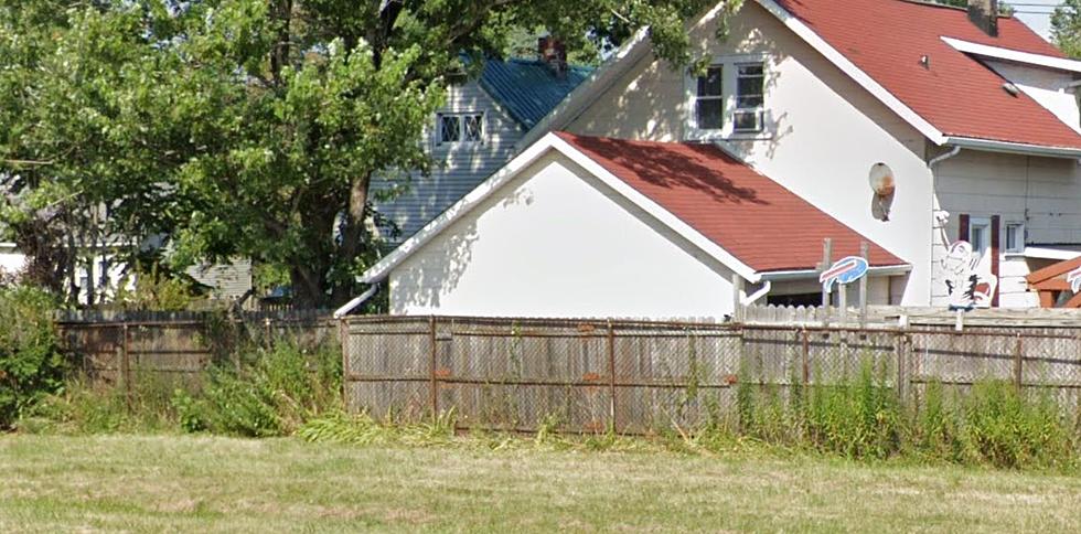 Iconic Buffalo Bills House Along the I-90 in Cheektowaga