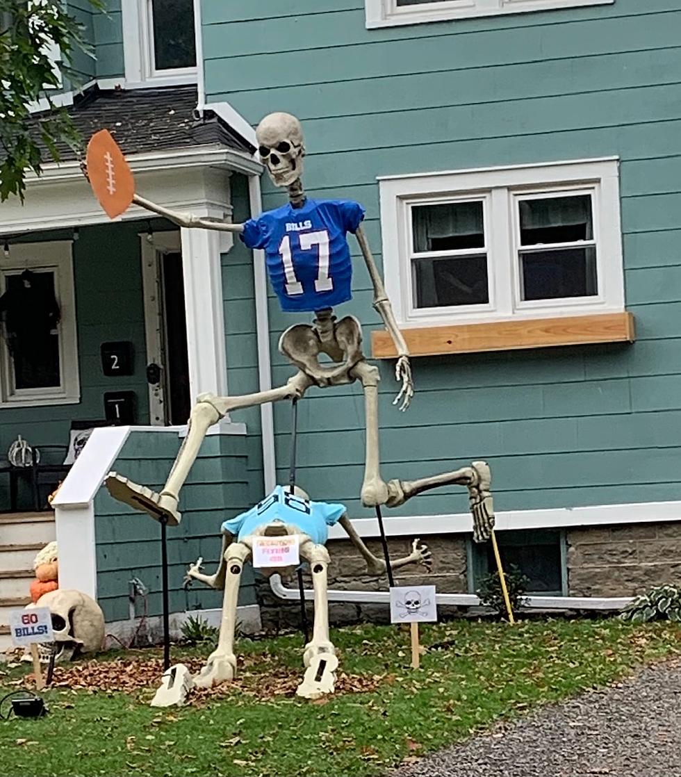 Enormous Josh Allen Skeleton Is Incredibly Agile And Athletic