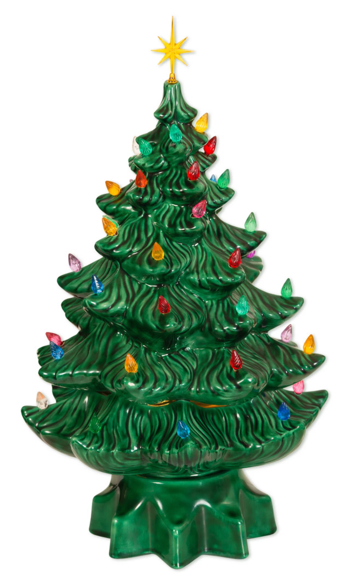Are vintage ceramic Christmas trees worth a lot of money?