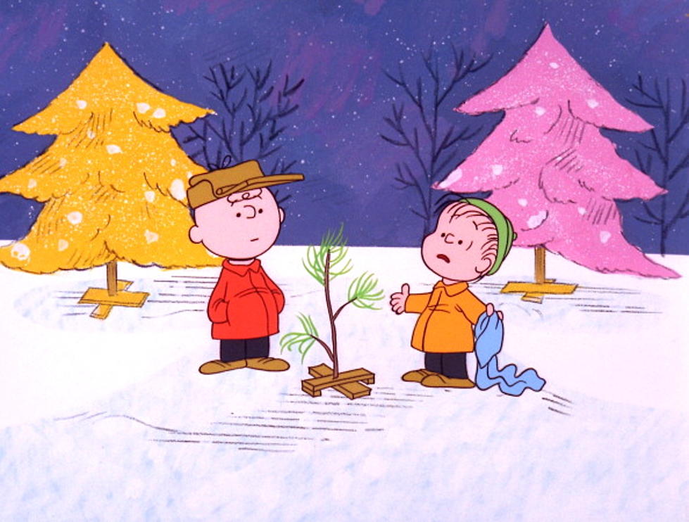 The Cutest "Charlie Brown" Tree Popped Up In East Aurora Near Kno