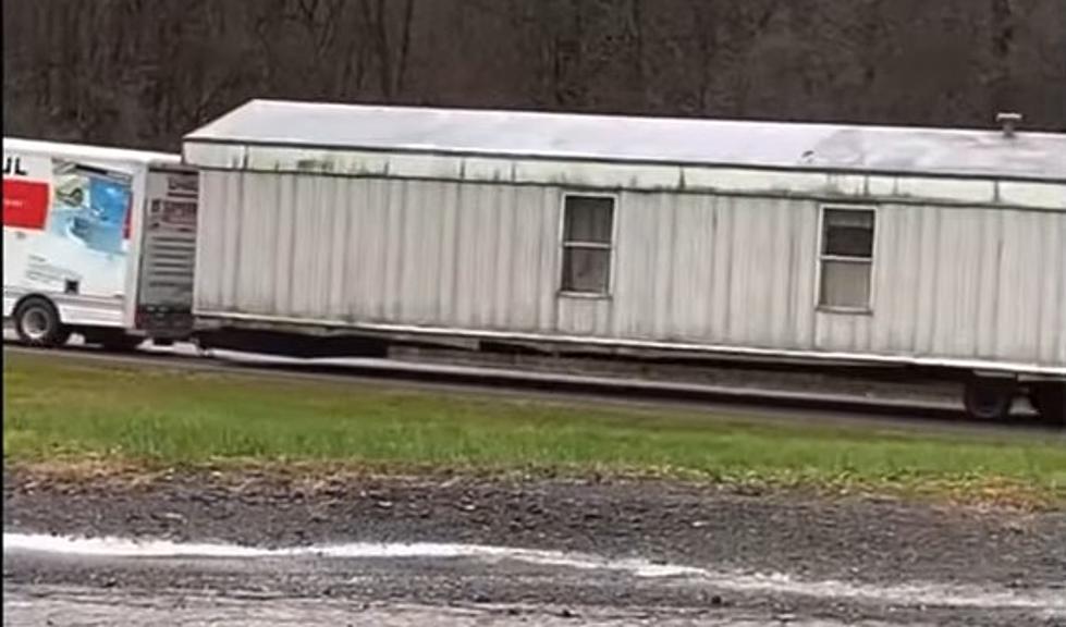NYS Troopers Stop Ridiculous U-Haul of Massive Mobile Home