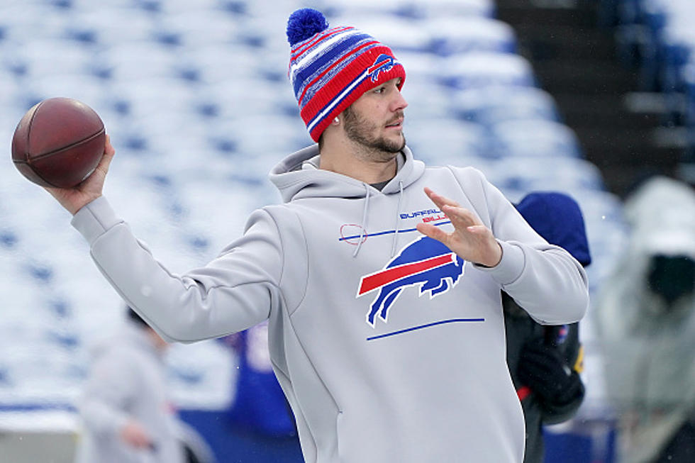 Josh Allen Looks Just Like The Bills Logo On This Play [PHOTO]