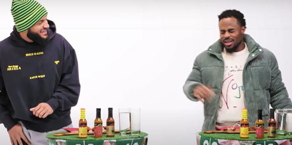 Gabe Davis And Isaiah McKenzie Take Hot Wing Challenge [VIDEO]