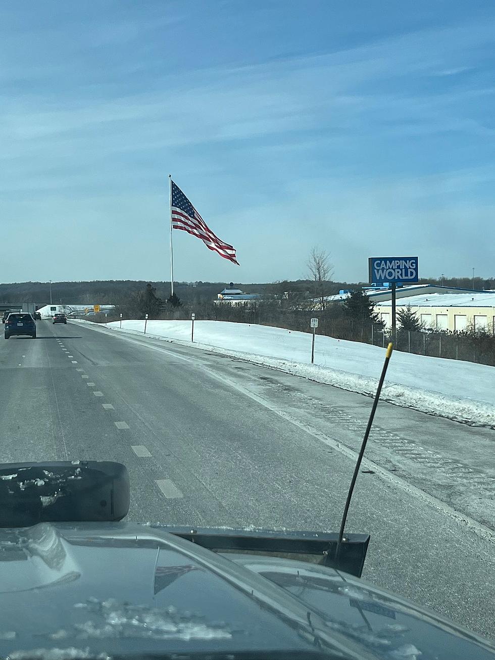 The Largest American Flag In New York State!