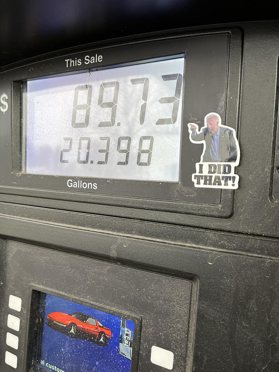 New Round Of Biden Stickers Popping Up At Gas Pumps