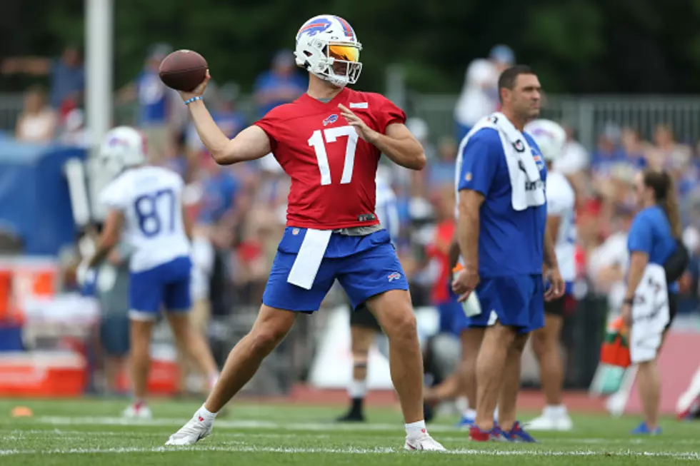 No Josh Allen For The Bills First Preseason Game on Saturday