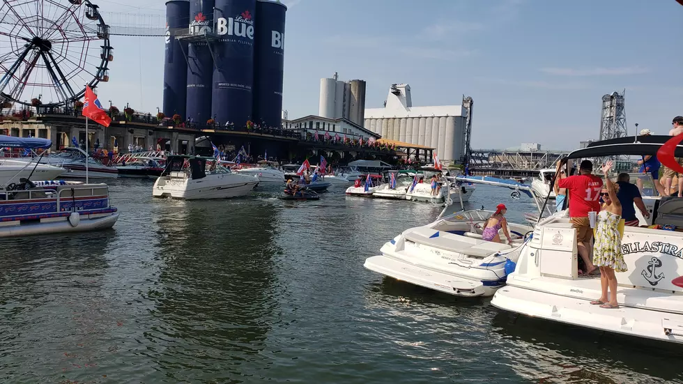 See All The Unbelievable Buffalo Bills Themed Boats in 1st Ever Boat Parade