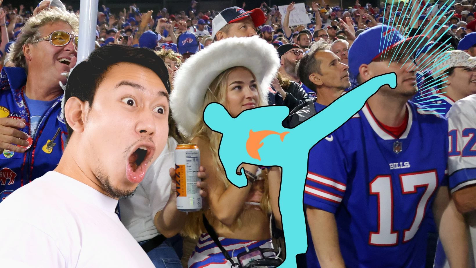 Fan Wore The Most Ridiculous Josh Allen Jersey at the Bills Game