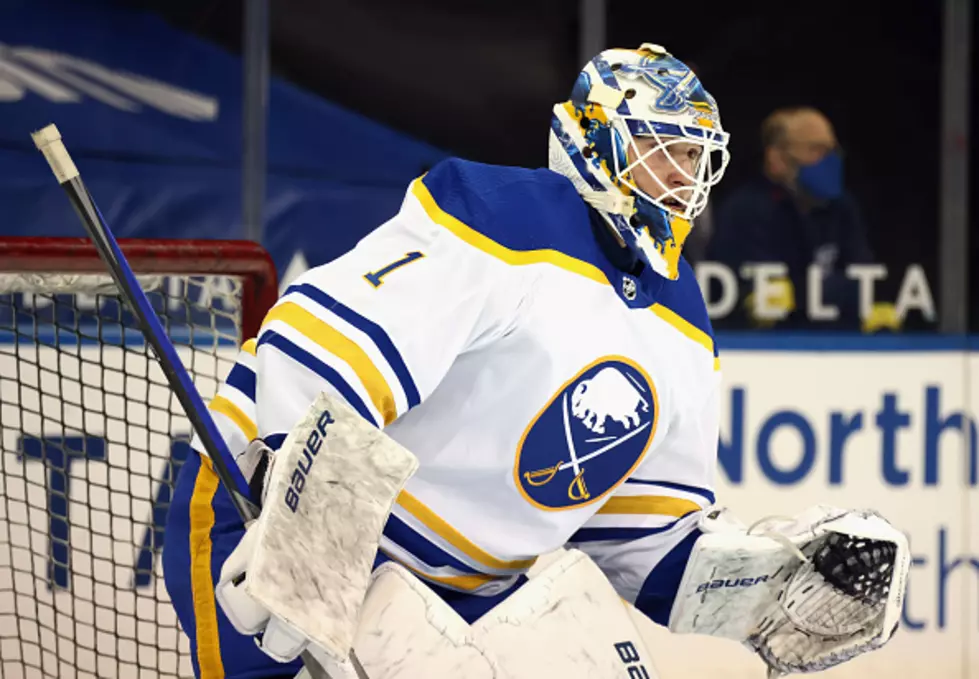 Buffalo Sabres Goalies Try Sponge Candy For First Time [VIDEO]