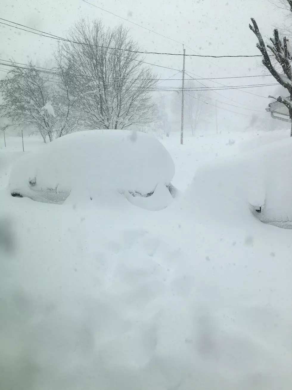 Lake Erie Is Entirely Dumping On Buffalo, New York[PHOTO]