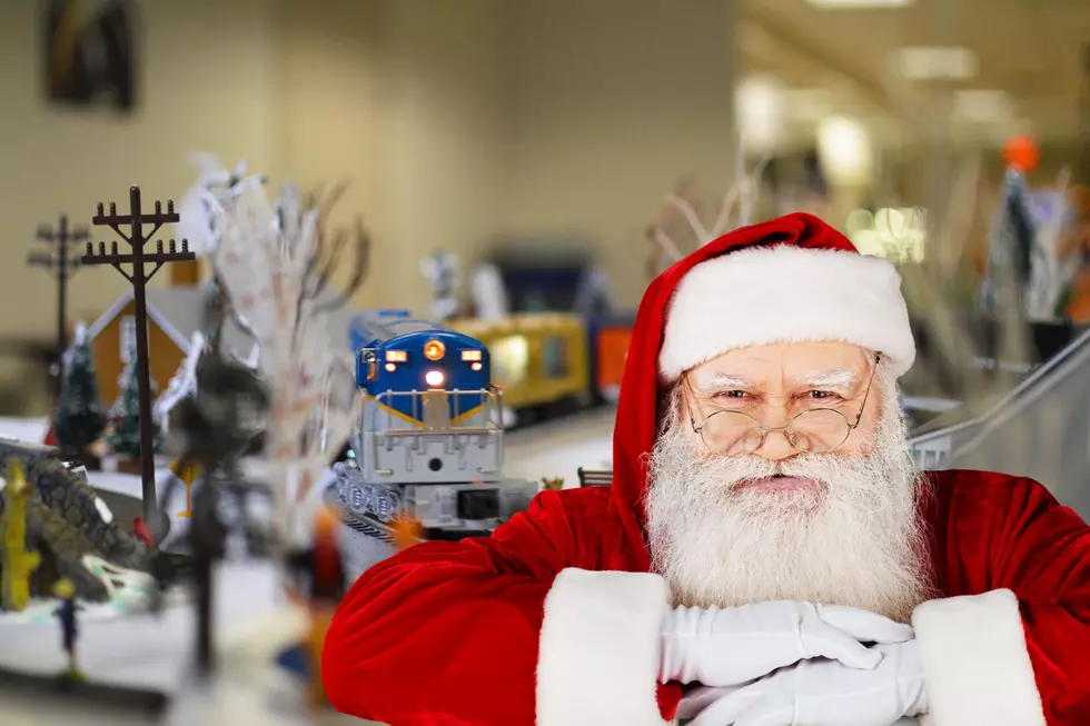 Santa Is Celebrating National Toy Train Day In Hamburg, New York