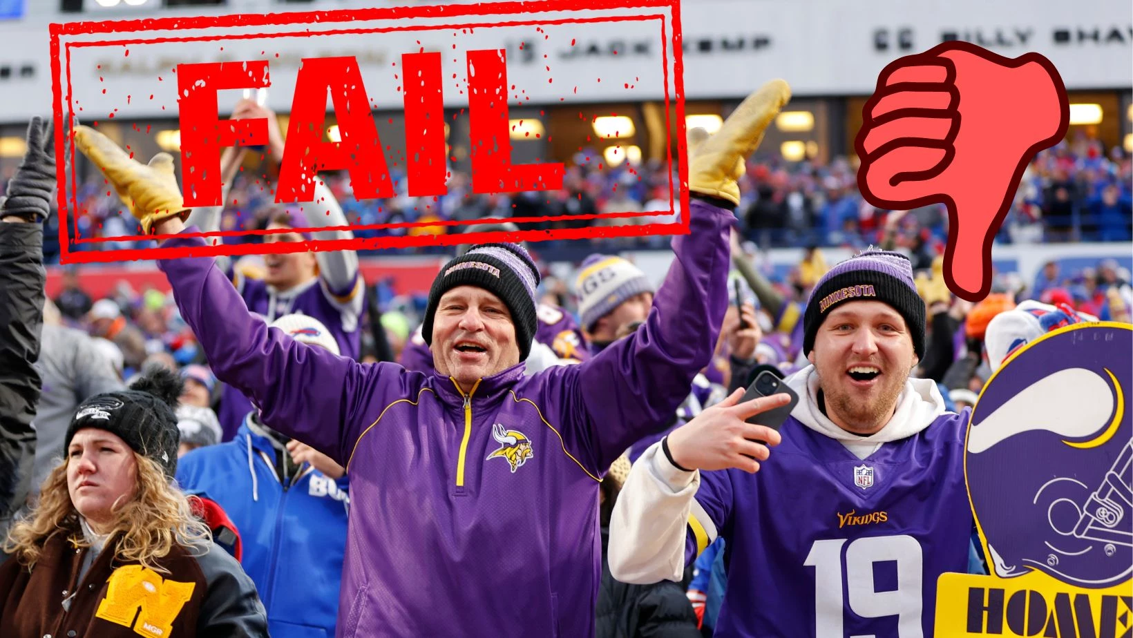 The Vikings Absolutely Failed At This Buffalo Tradition [VIDEO]