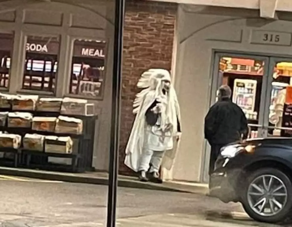 Very Creepy “White Indian” with Sword Spotted in WNY