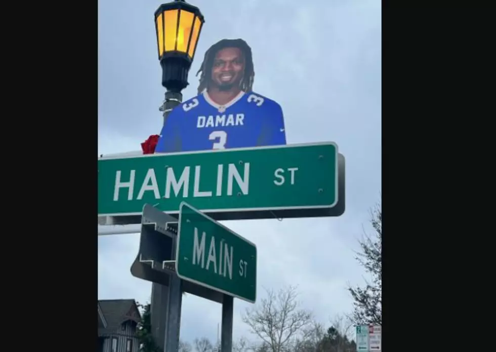 Street Named After Damar Hamlin in East Aurora