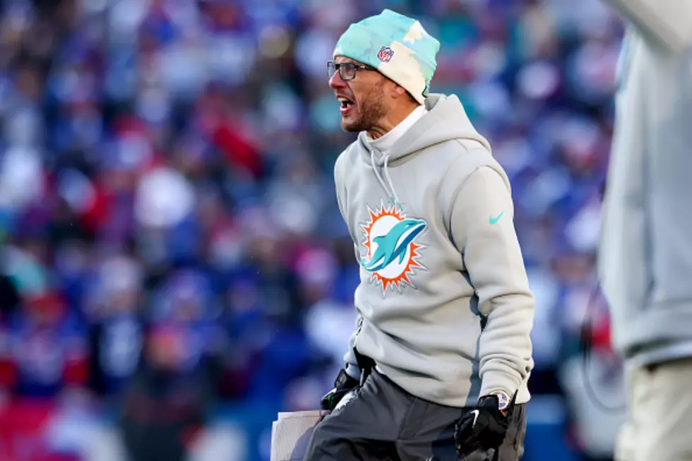 Dolphins Head Coach Caught Vaping on the Sideline in Buffalo?