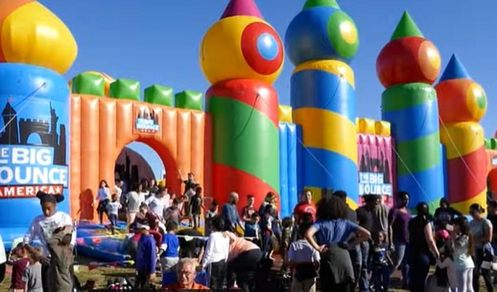 the biggest bounce house ever