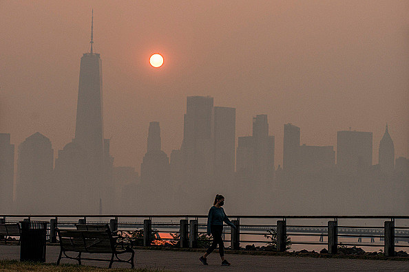 Here S When The Wildfire Smoke Will Leave New York State   Attachment Gettyimages 1258532338 594x594 