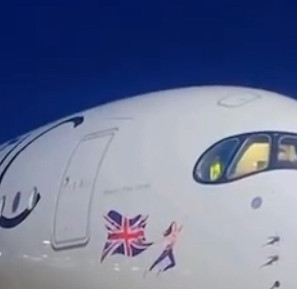 Name of the Plane Buffalo Bills Took to London is Awesome