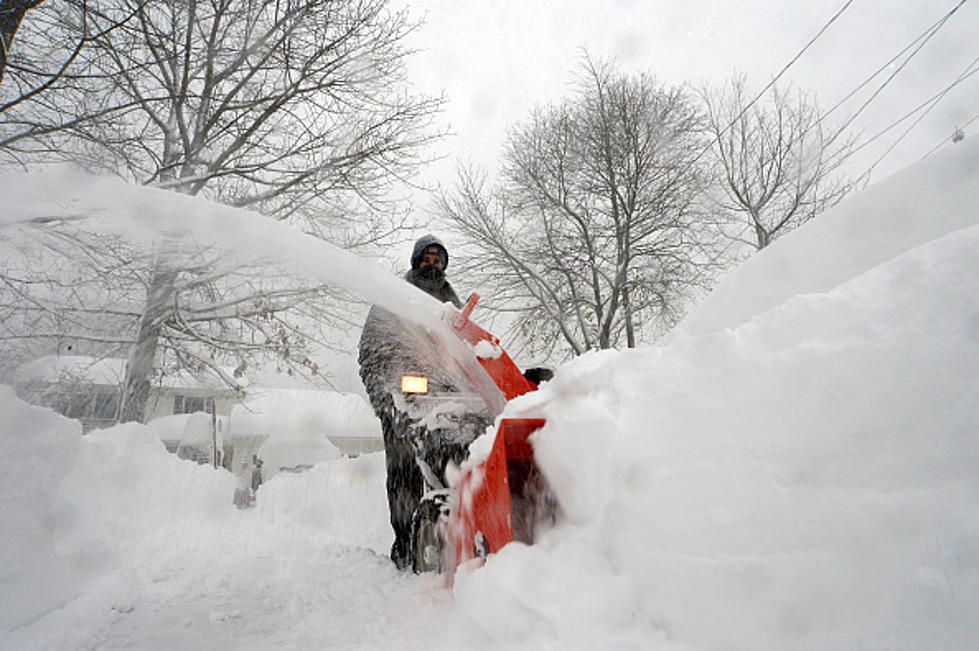 Heavy Snow Piles Up Overnight In Western New York
