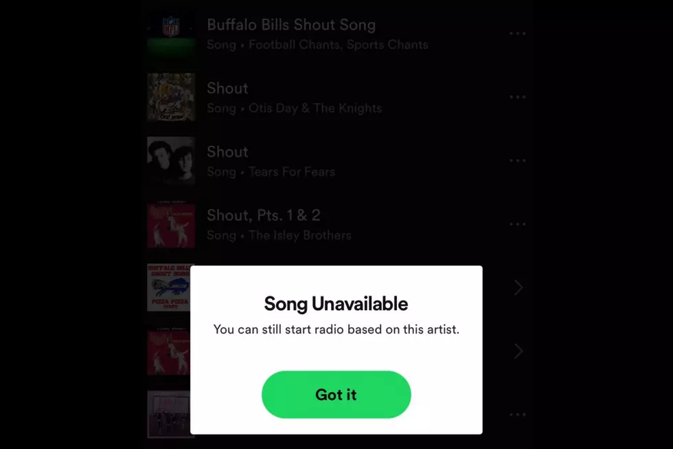 Bills Shout Song Spotify screenshot