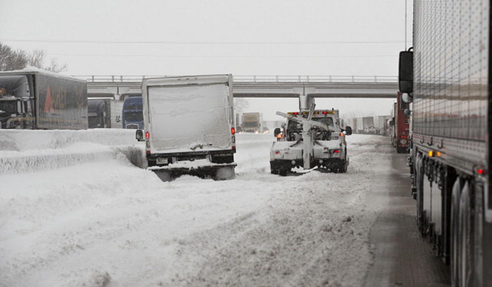 Accident on the I-90 in Western New York; All Lanes Blocked